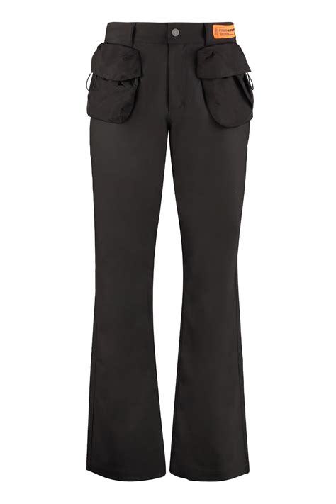 Black Technical Fabric Pants 